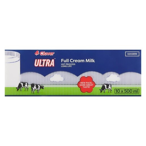 ULTRA MILK 10X500ML CLOVER